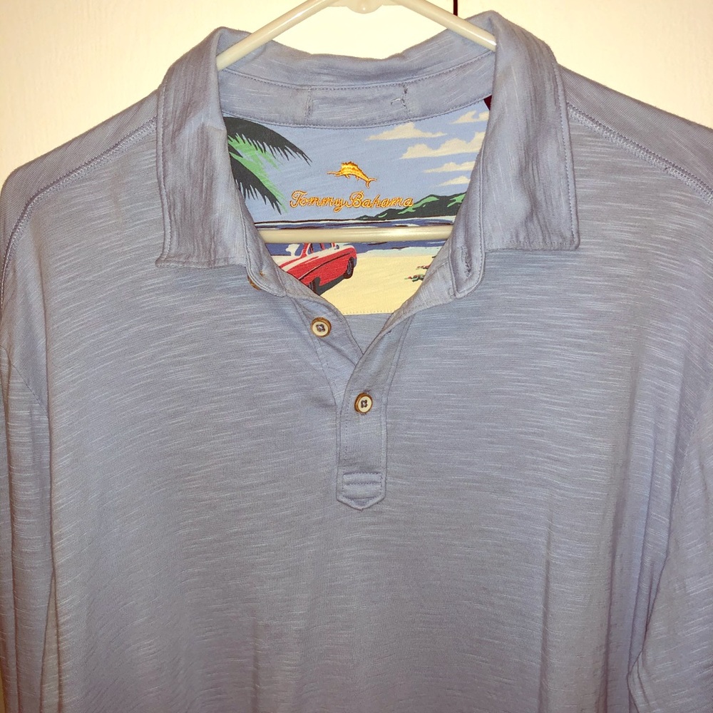 Tommy Bahama - Long Sleeve Polo - Pima Cotton